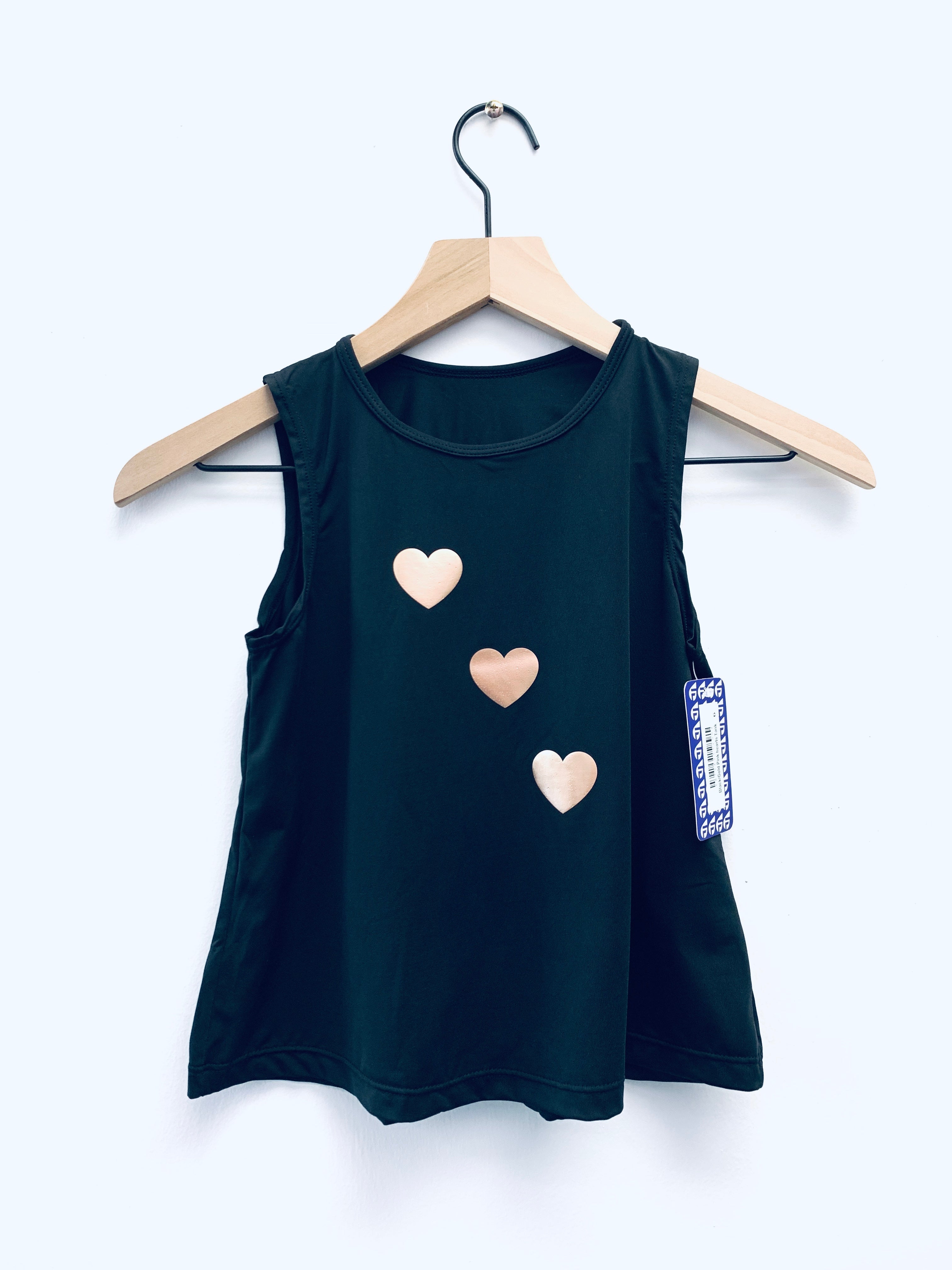 Hearts Rose Gold Tank-3